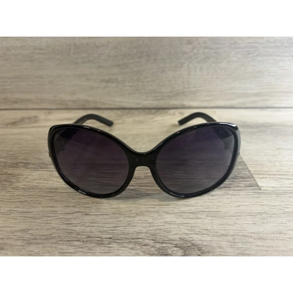 FOSTER GRANT WOMENS SUNGLASSES BLACK BETH TW0119 POLARIZED